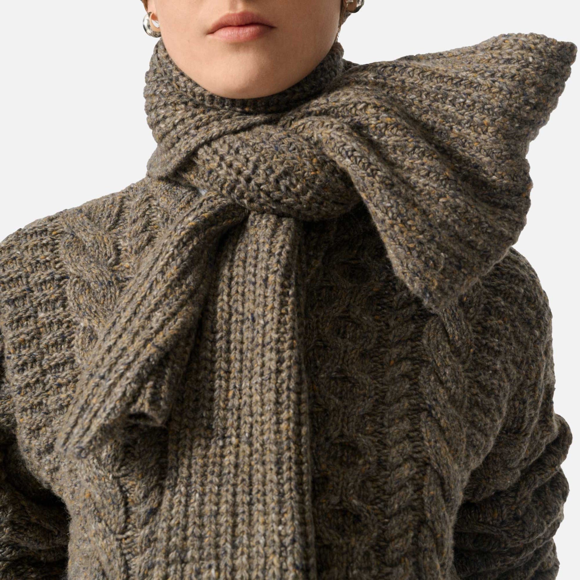 Erin Scarf Multi Green
