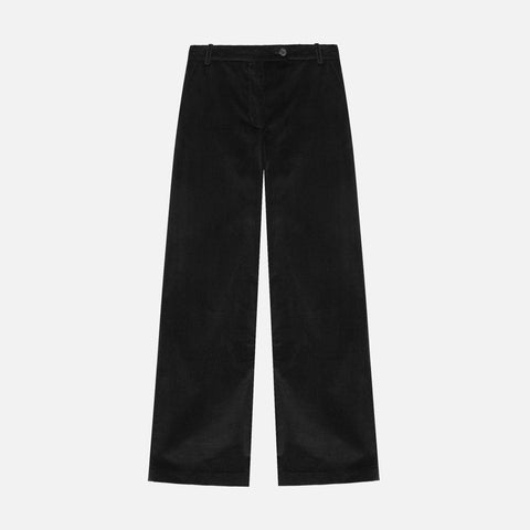 Fen Corduroy Pants Black