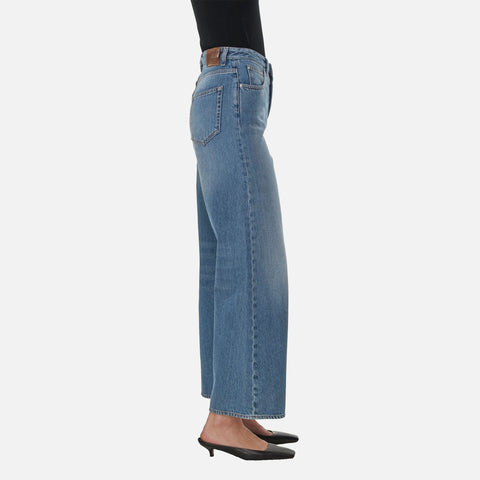 Flare Jeans Washed Blue