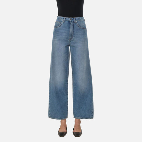 Flare Jeans Washed Blue
