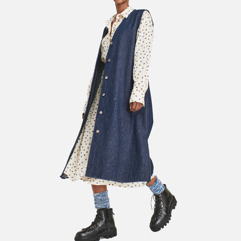 Forrest Dress Bleached Denim