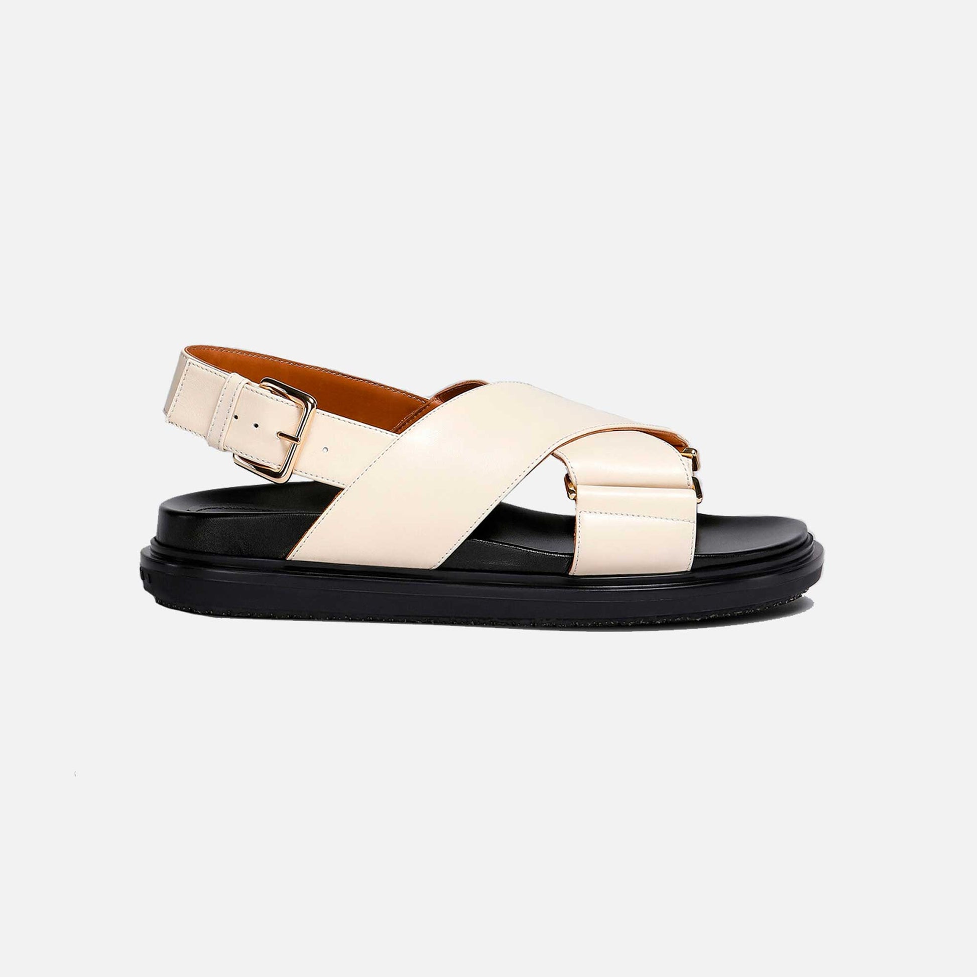 Fussbett Sandal Silk White