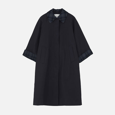 Gaby Coat Dark Navy