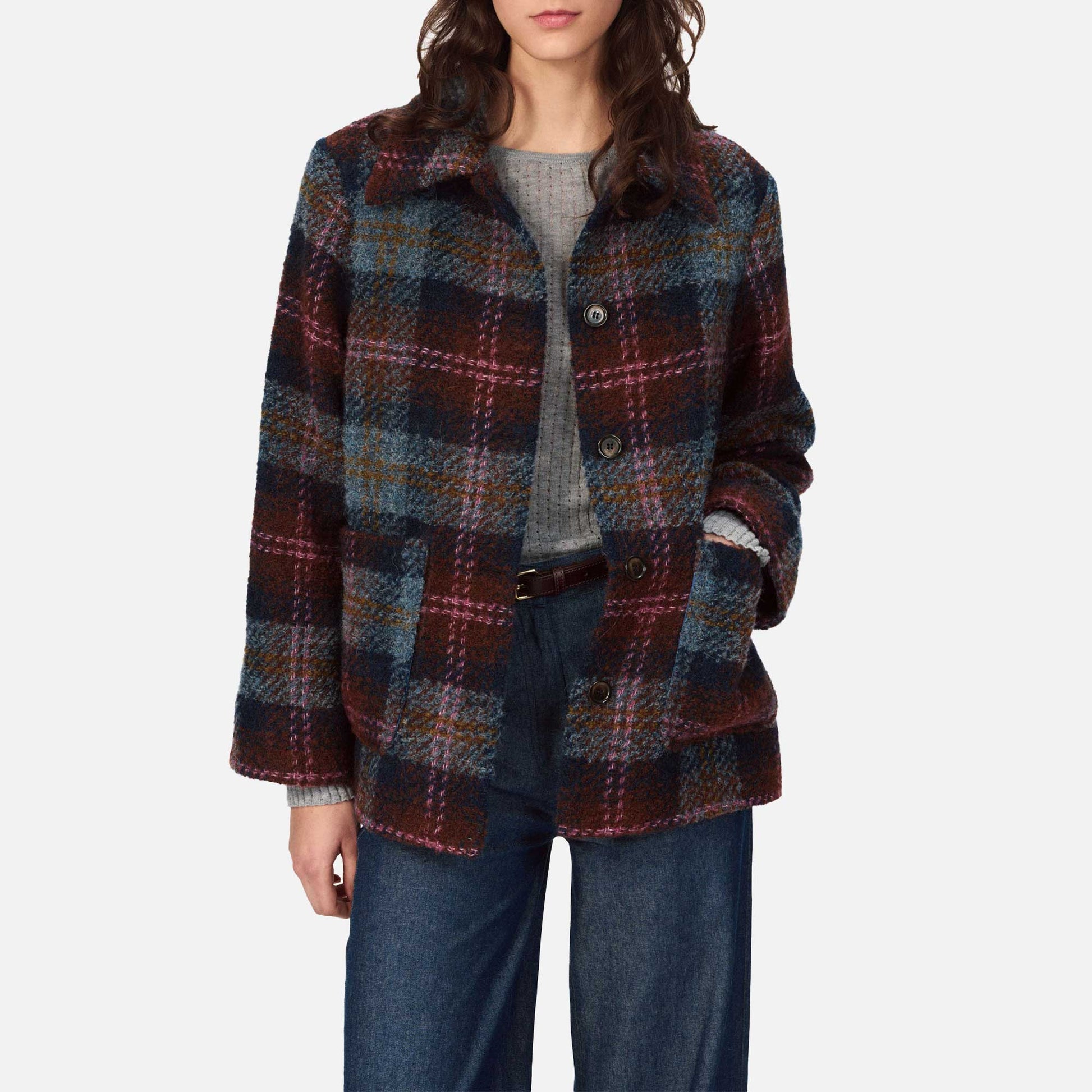 Glasgow Jacket Fall Multi Check