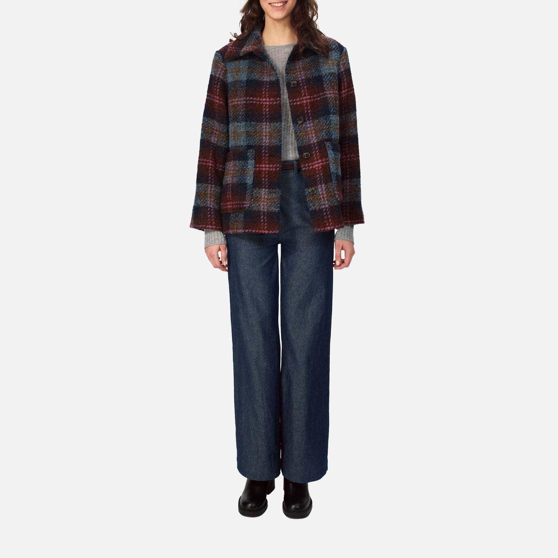 Glasgow Jacket Fall Multi Check