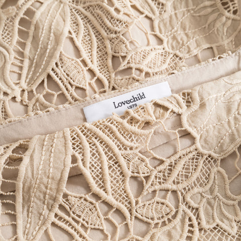 Gwynne Dress Beige