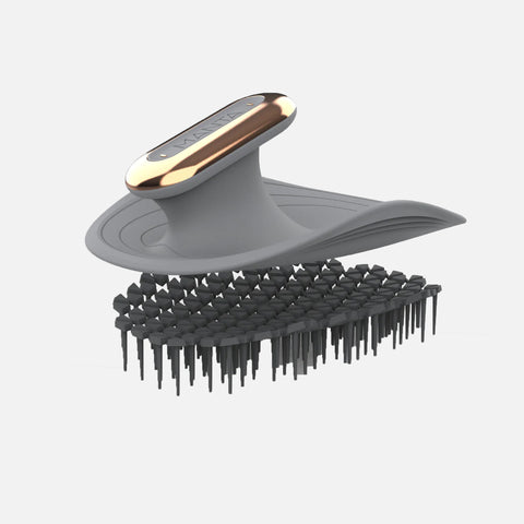 Hair Brush Grey/Rose Gold