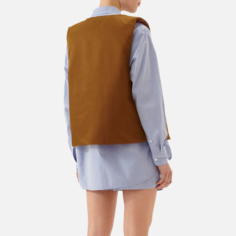 Halle Tech Nylon Vest Tapernade