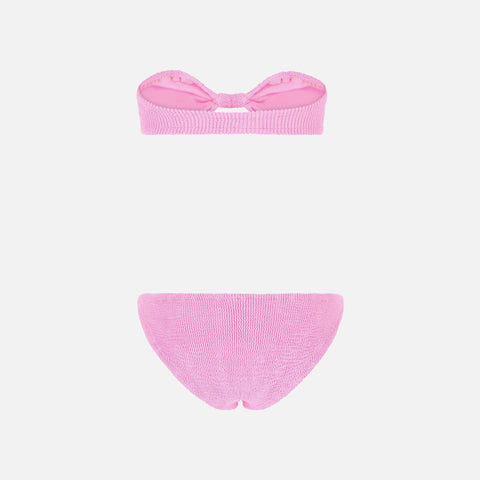 Jean Bikini Crinkle Bubblegum