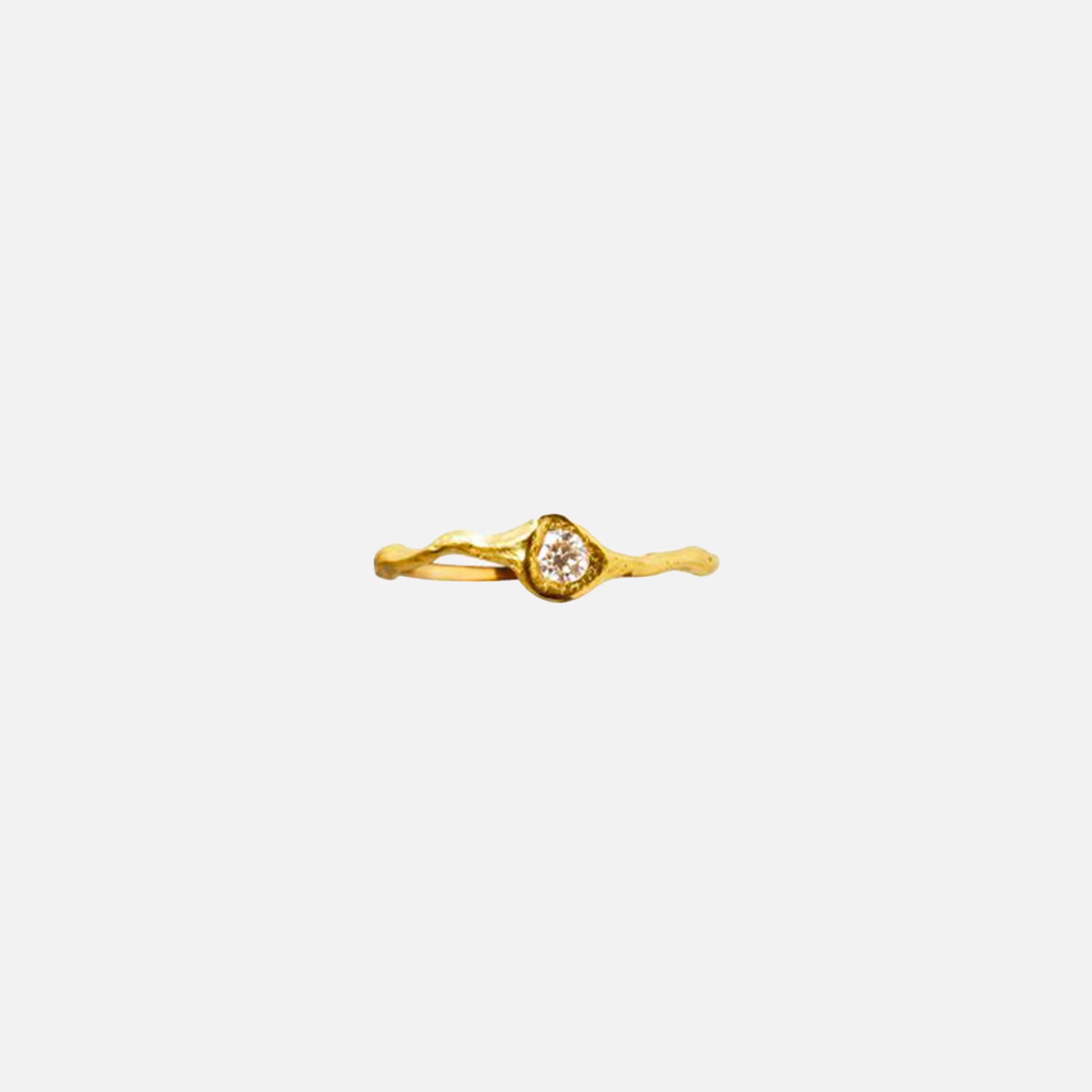 Iman Petite Diamond 0.10 Ring