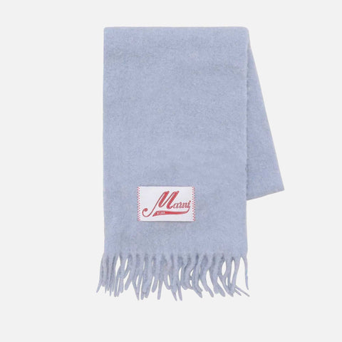 Scarf Iris Blue Melange