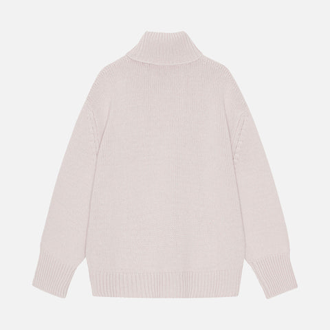 James Highneck Sweater Ivory