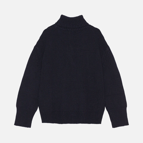 James Highneck Sweater Navy