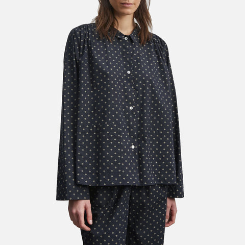 Jasmine Shirt Alistair Print/Midnight/Beige
