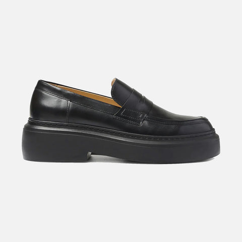 June Loafer Black Leather/Black