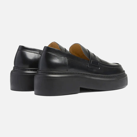 June Loafer Black Leather/Black