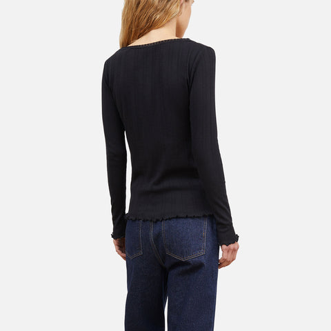 June V Blouse Black