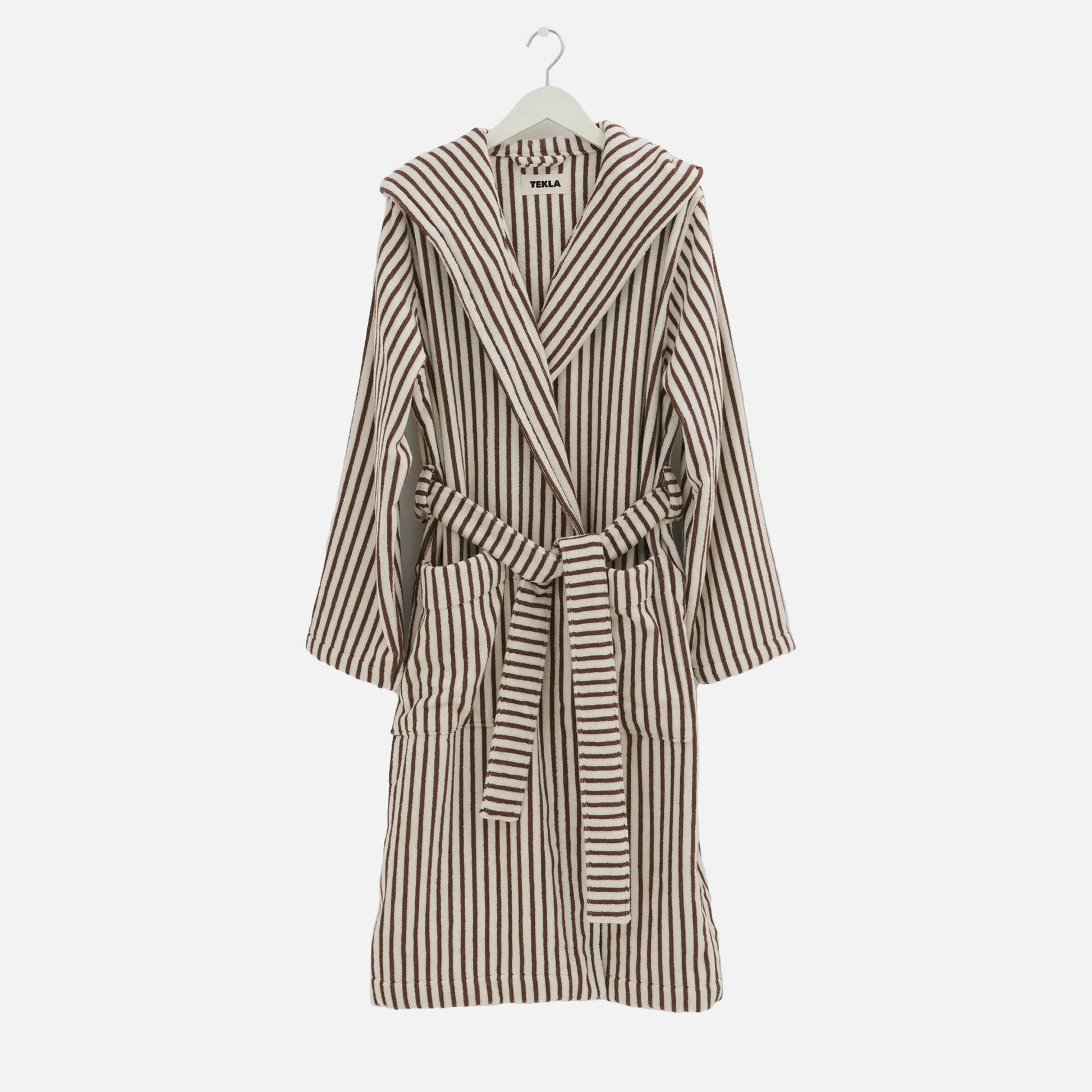 Hooded Bathrobe Kodiak Stripes