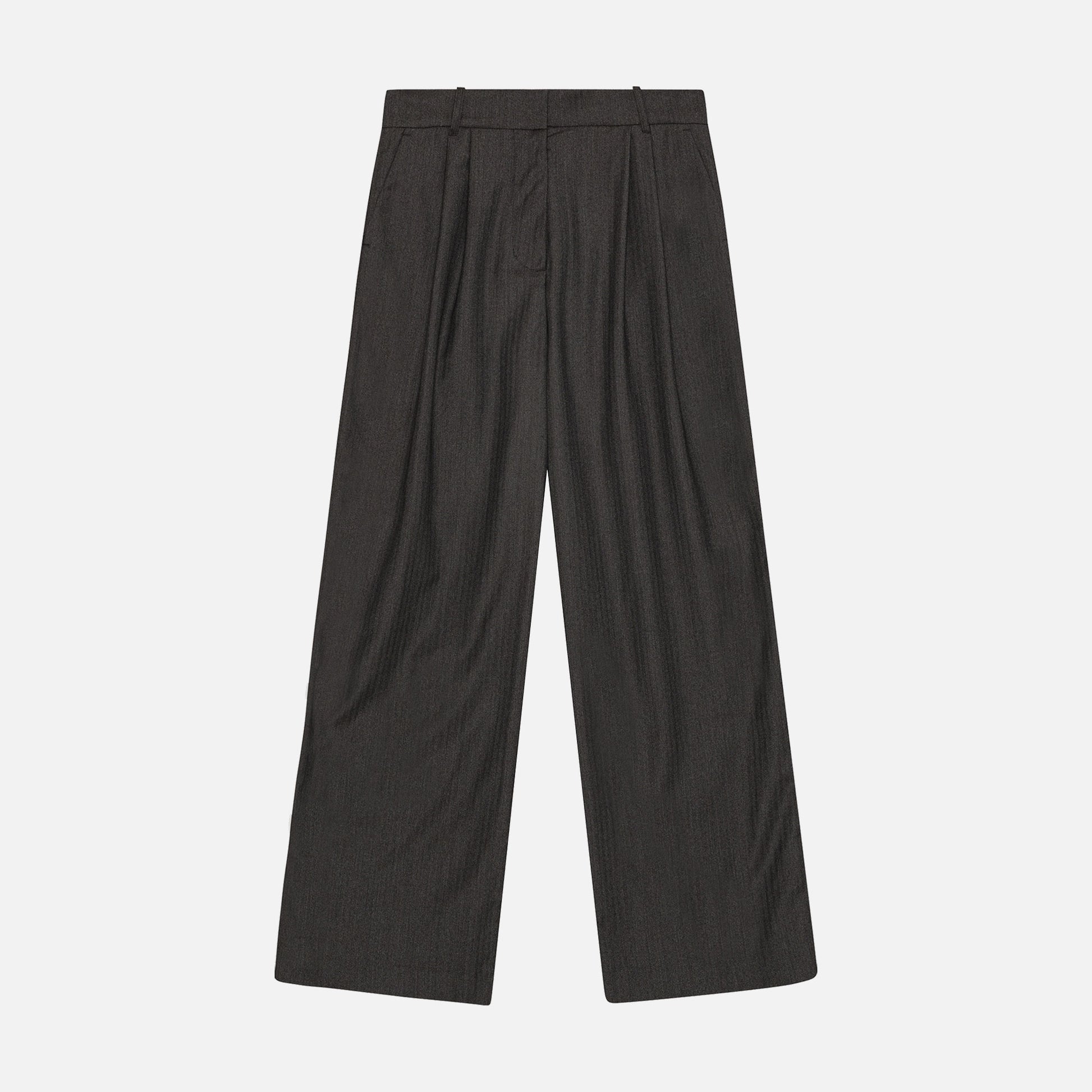 Larry Pants Grey Herringbone
