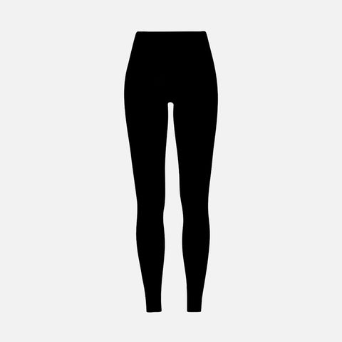 Leggings Woolen Silk Black