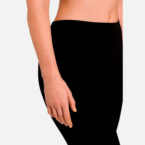 Leggings Woolen Silk Black