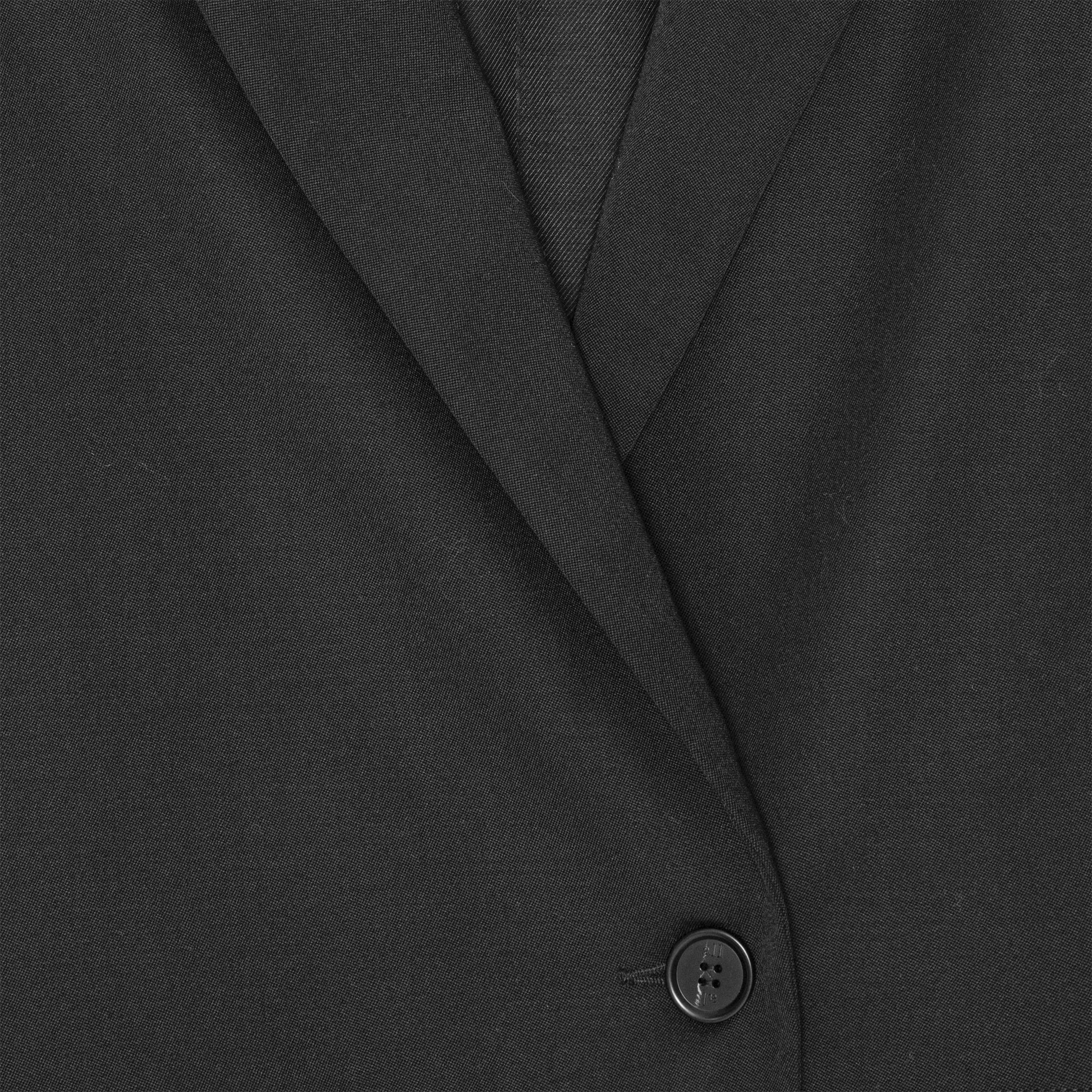 Leonardo Blazer Dobby Wool Black
