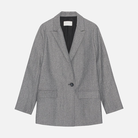 Leonardo Blazer Wool Salt 'N Pepper