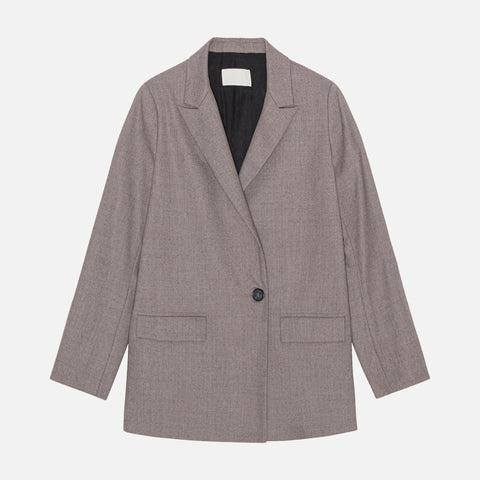 Leonardo Blazer Wool Taupe