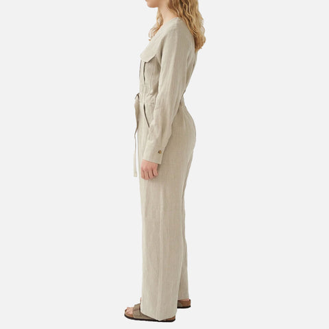 Linen Boiler Suit Nature