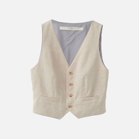 Linen Vest Nature