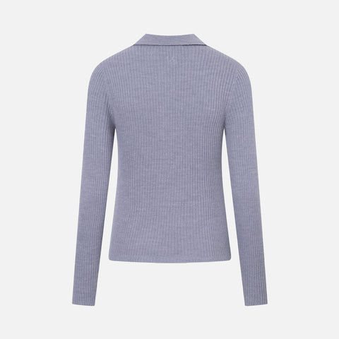 Lisa Blouse Grey Melange