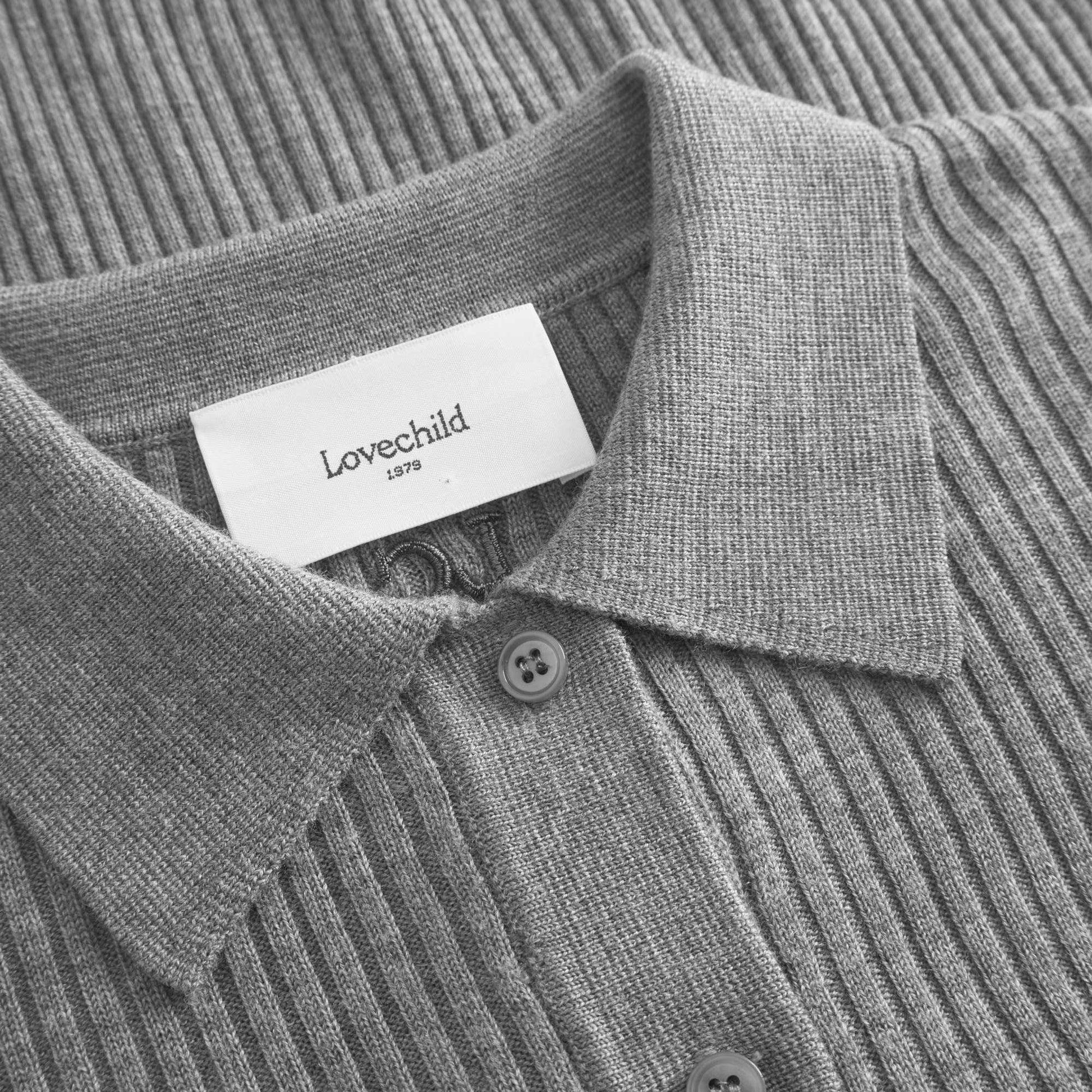 Lisa Blouse Grey Melange