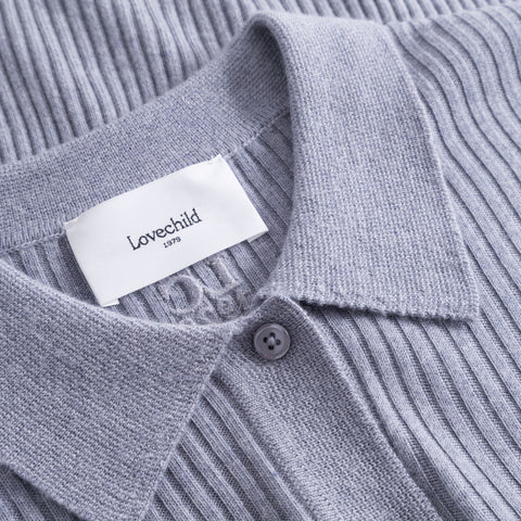 Lisa Blouse Grey Melange
