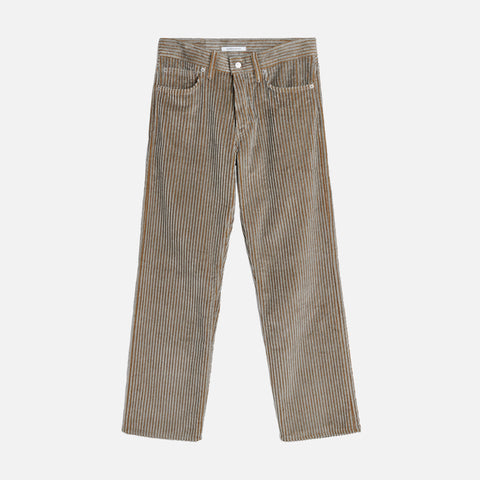 Loose Corduroy Pants Grey