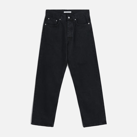 Loose Jeans Washed Black