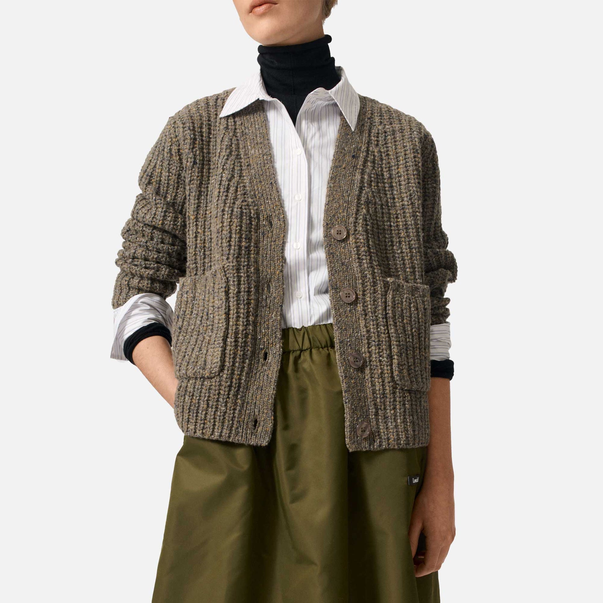 Loui Cardigan Multi Green