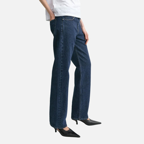 Low Straight Denim Indigo