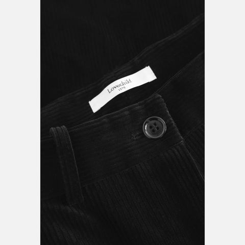 Lucas Corduroy Pants Black