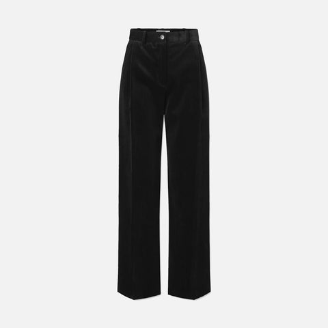 Lucas Corduroy Pants Black