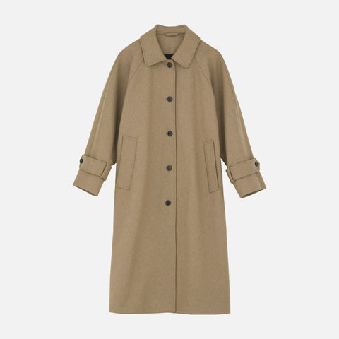 Macy Coat Dark Tan