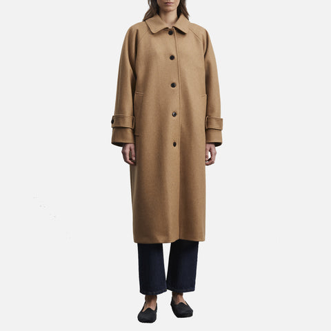 Macy Coat Dark Tan