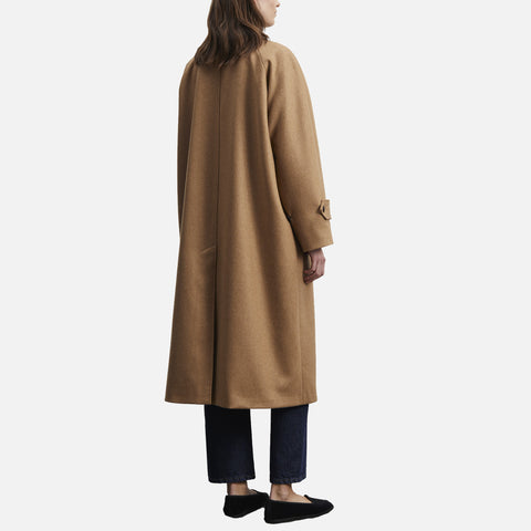 Macy Coat Dark Tan