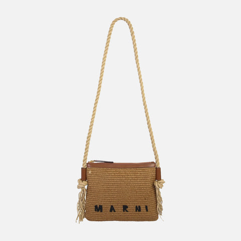 Marcel Zip Pochette Raw Sienna