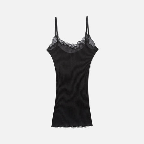 Maude Privé Spaghetti Strap Top Black