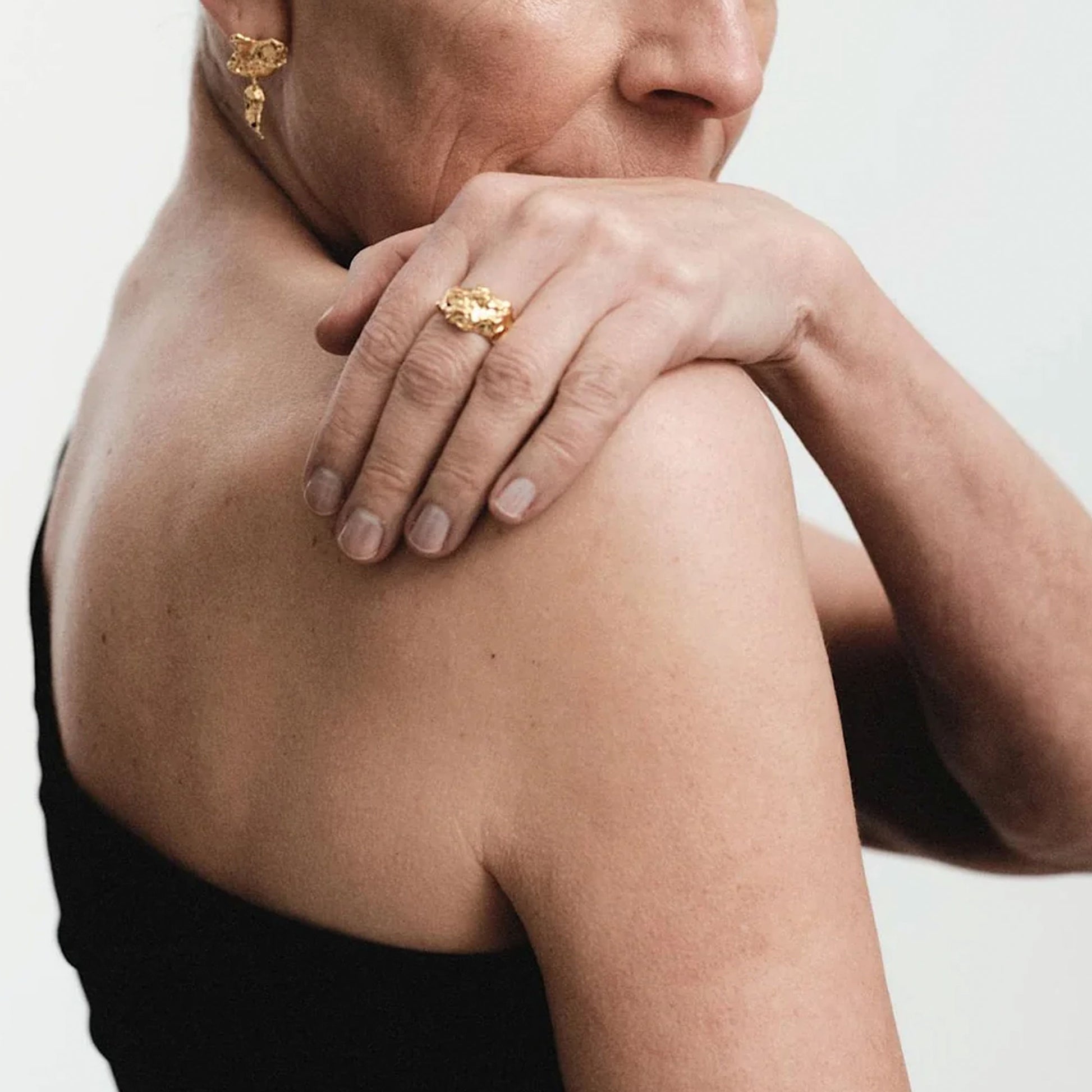 Michelle Ring Gold Plated