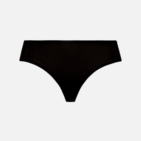 Midi Briefs Cotton Seamless Black