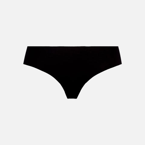 Midi Briefs Invisible Cotton Black