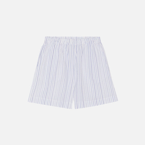 Milo Long Shorts Ecru/Blue