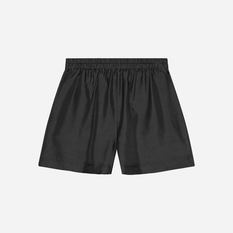 Milo Silk Shorts Black