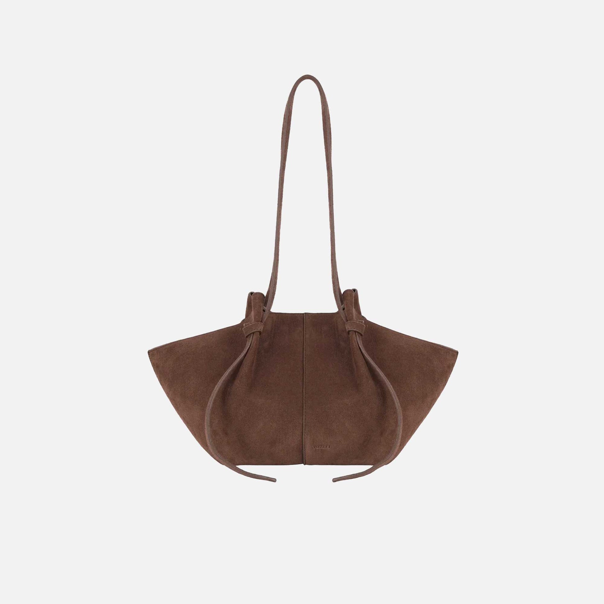 Mochi Tote Bag Suede Chocolate